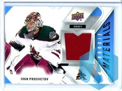 2021-22 UD Series 2 Hockey Rookie Materials Jersey RM-IP Ivan Prosvetov